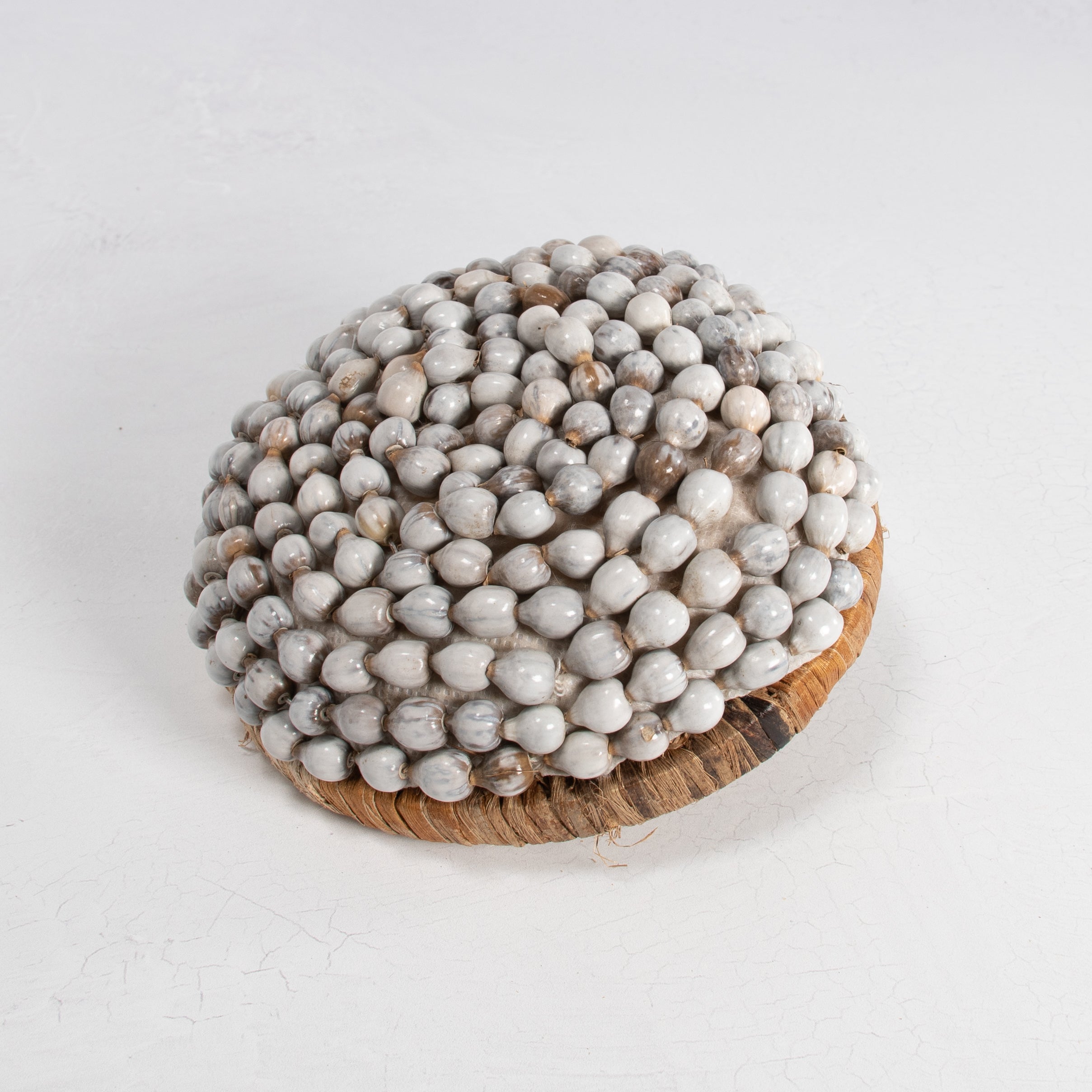 Handwoven Seed Bead Basket - Extra Small