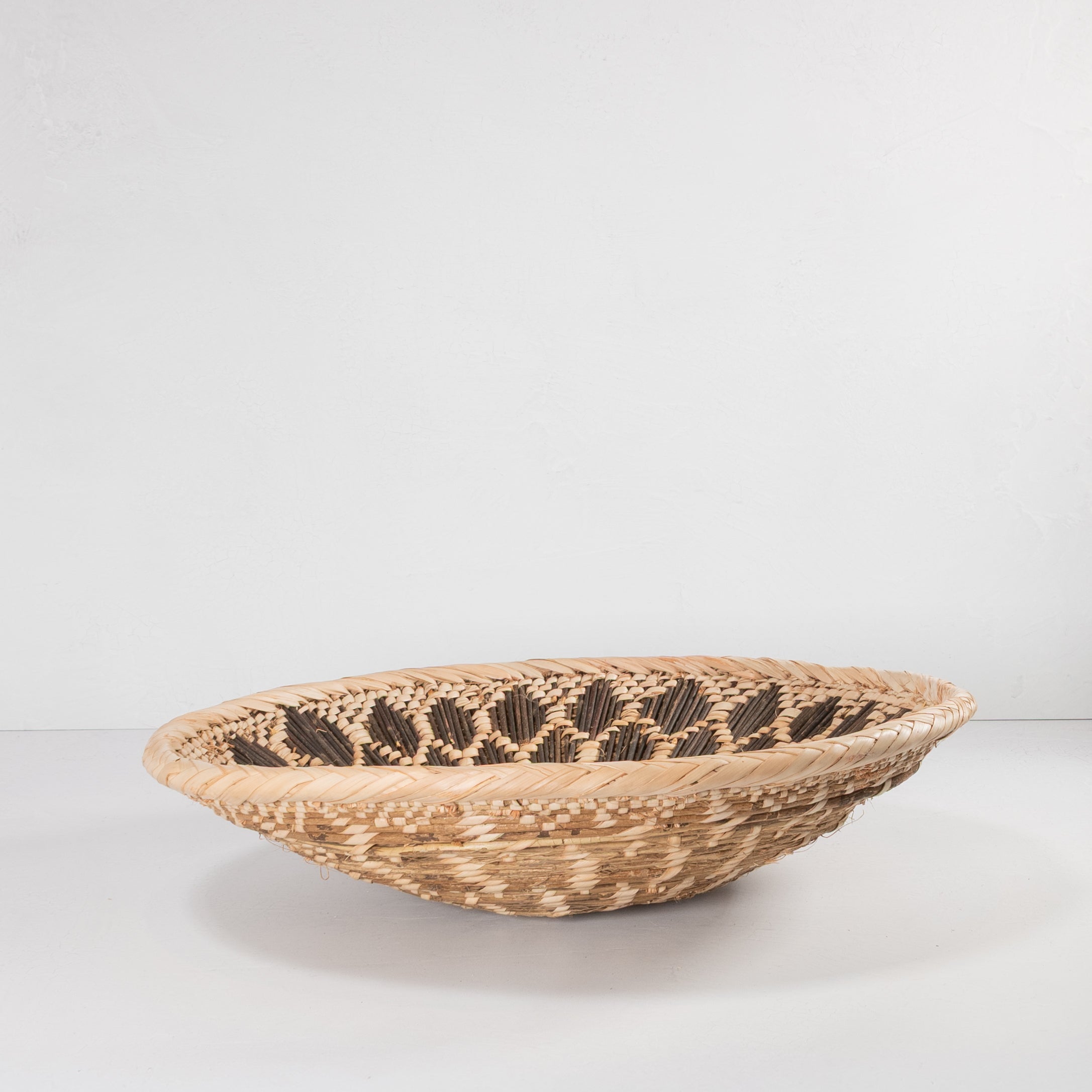 Handwoven Wall Basket - Radiating Sunburst
