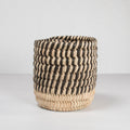 Lodwar Woven Tall Catchall Basket - Natural & Black