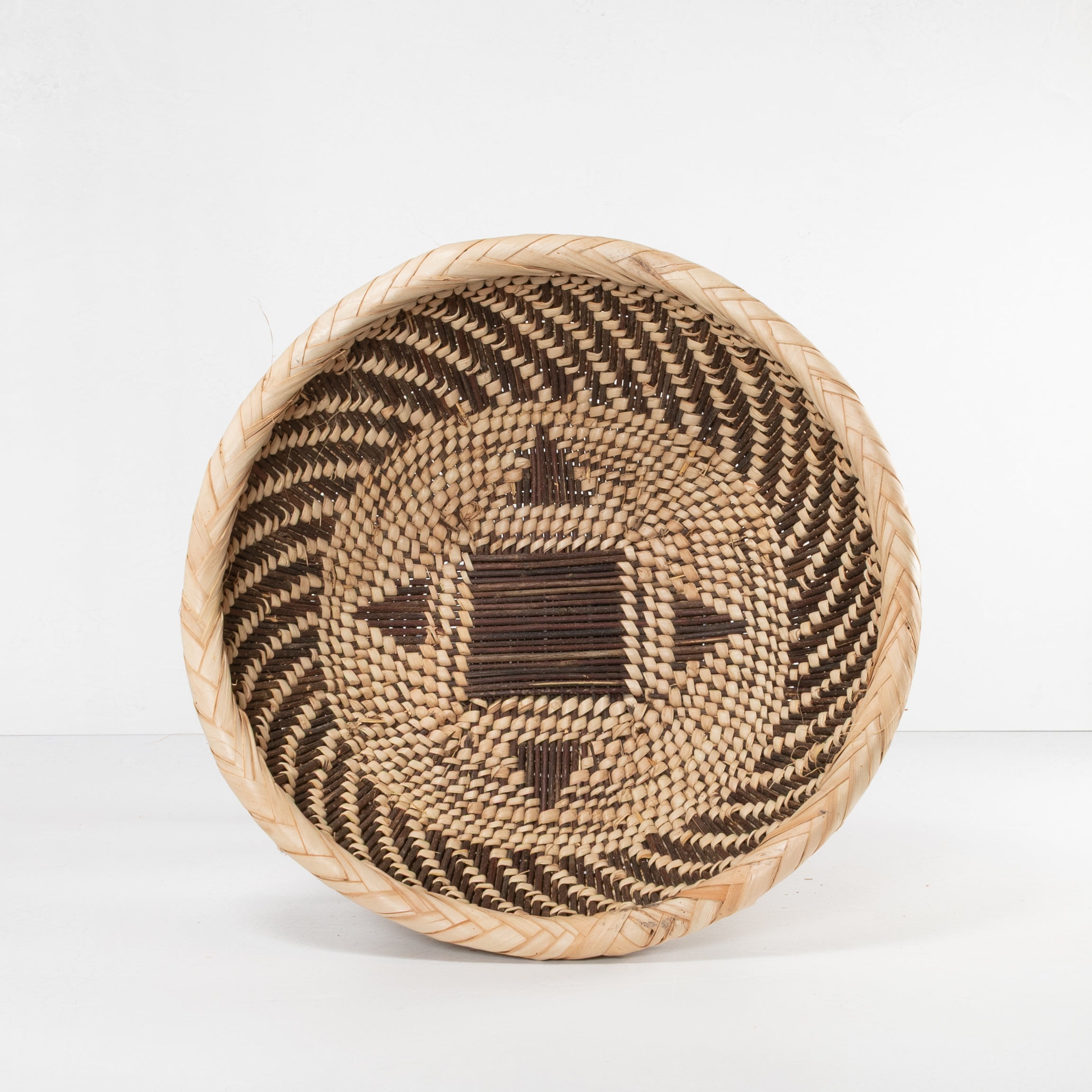 Handwoven Wicker Bowl - Sunray