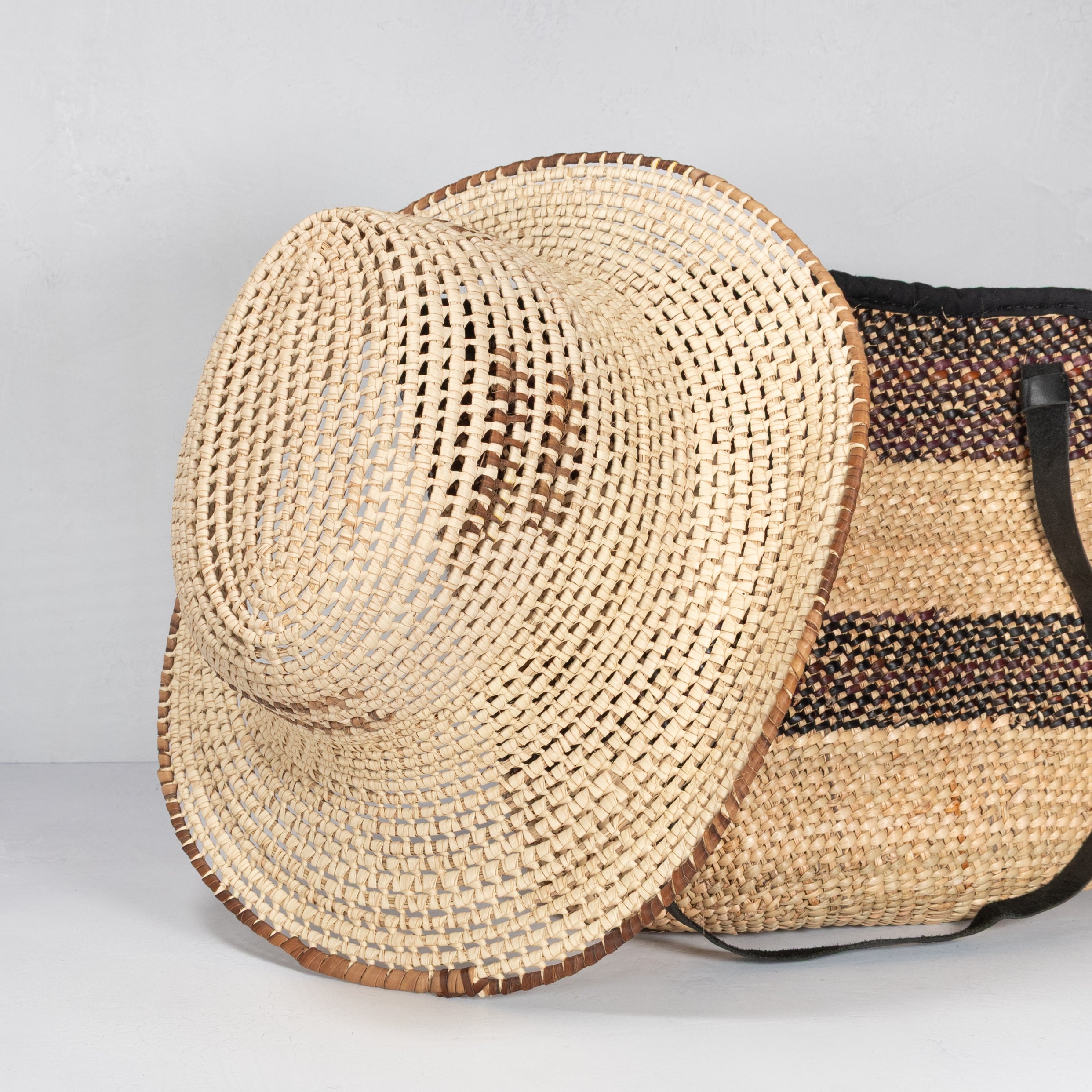 Natural Woven Sun Hat