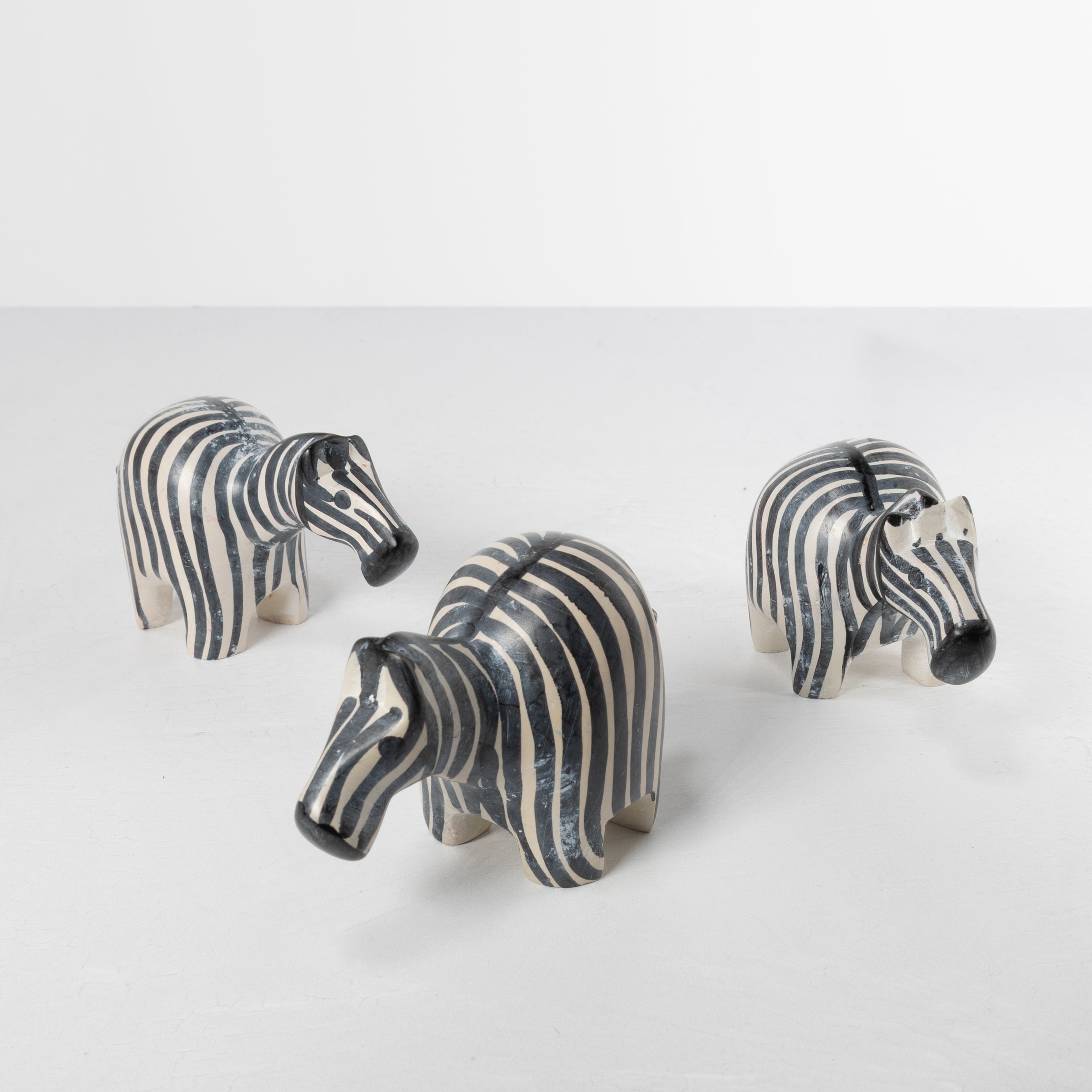 Mini Soapstone Zebra