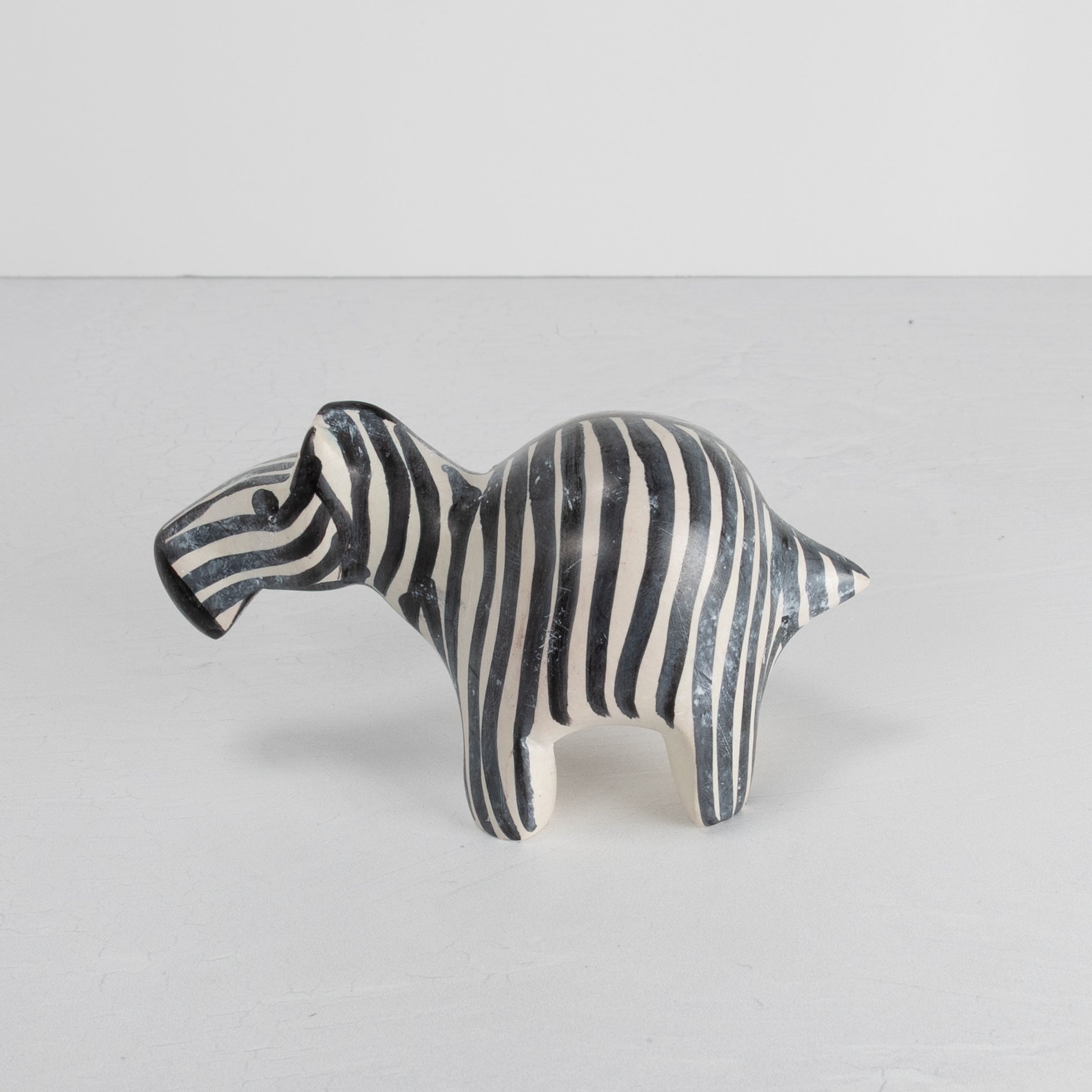 Mini Soapstone Zebra