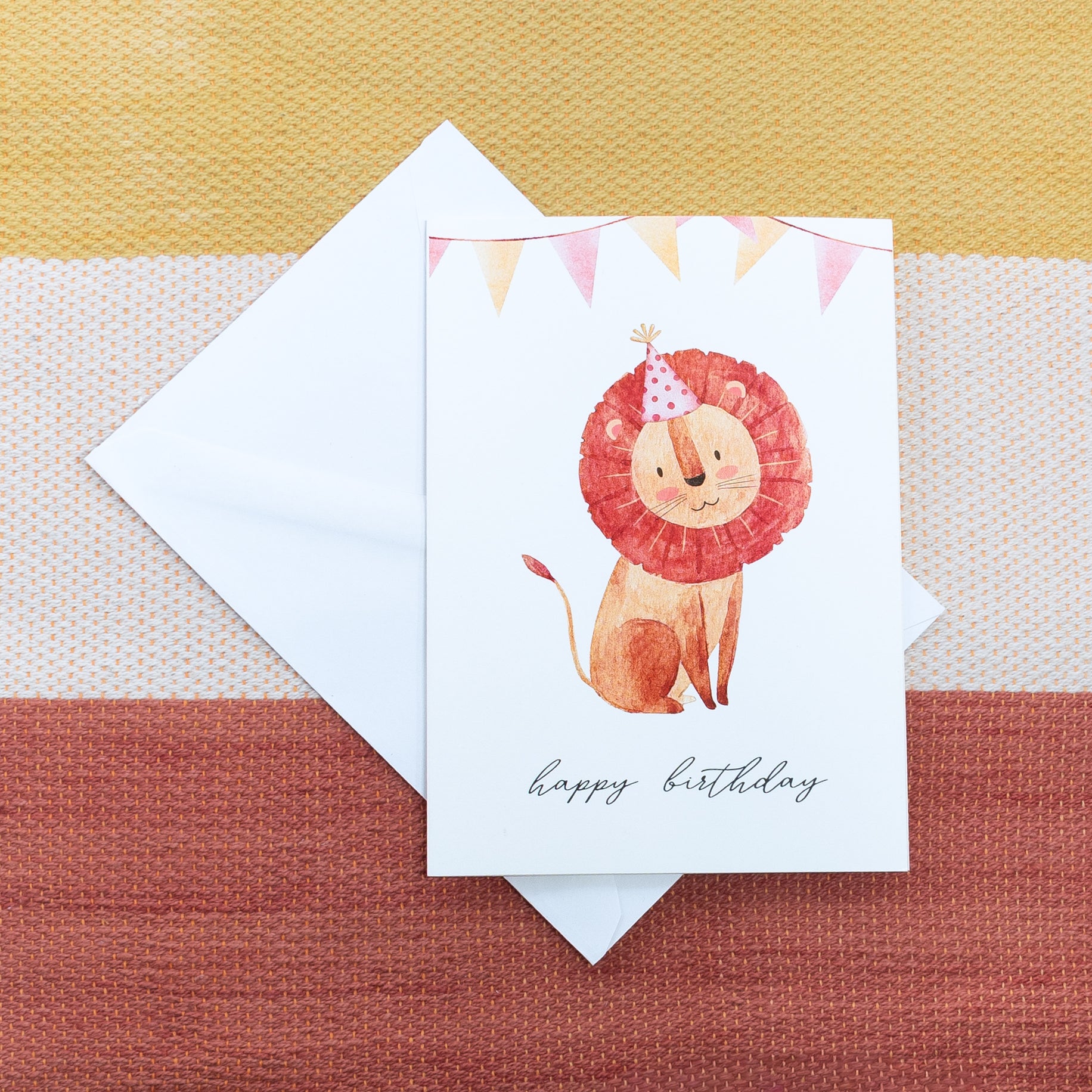 Animal Celebration Birthday Card