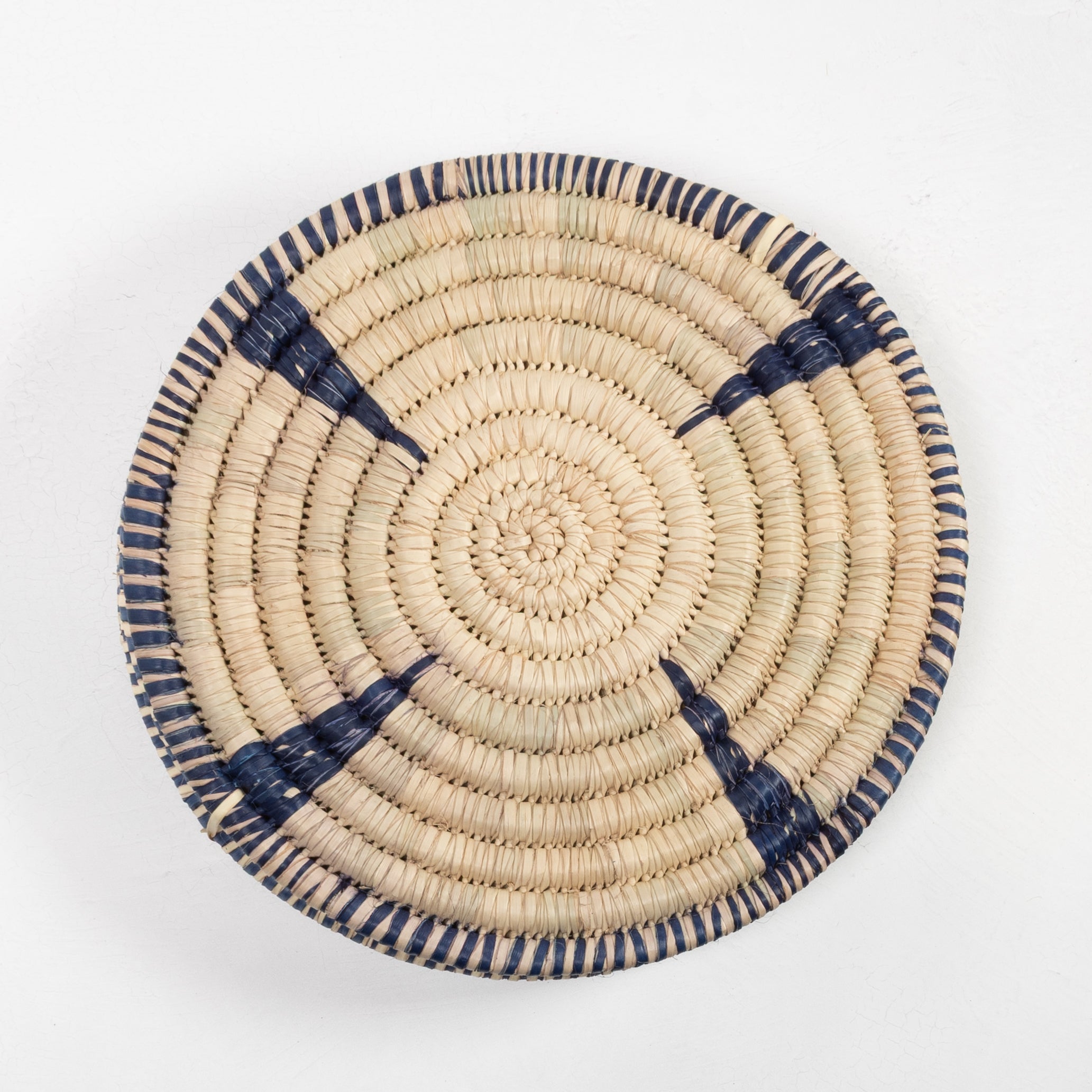 Handwoven Placemats - Natural & Indigo (Set of 6)