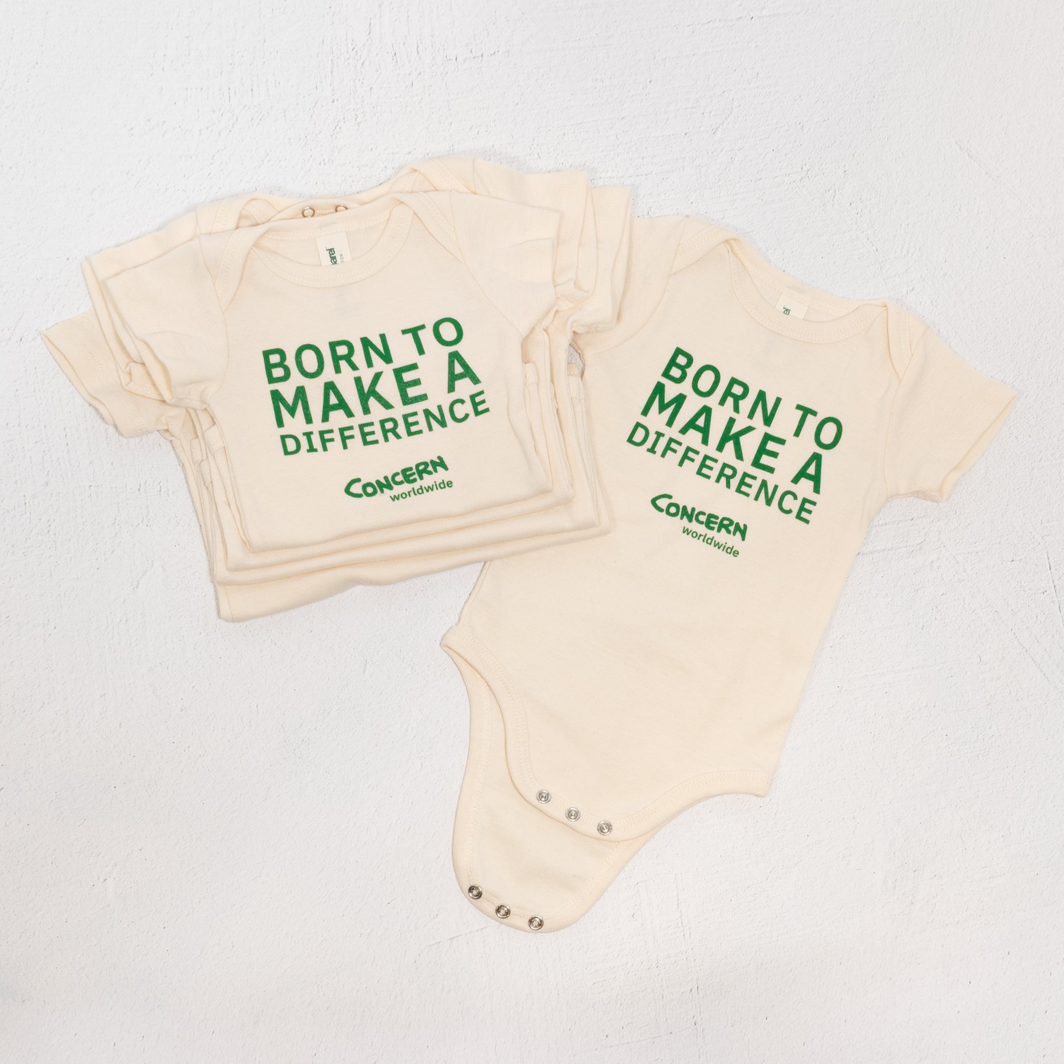 Born to Make a Difference Baby Onesie