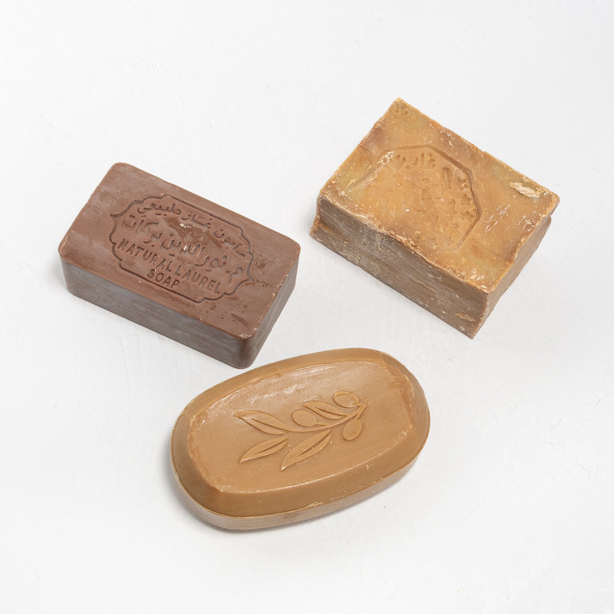 3 Different Aleppo Soap Bundle