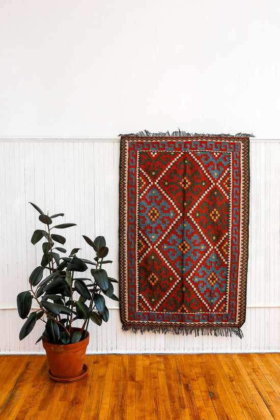 The Vibrant Geometric Rug